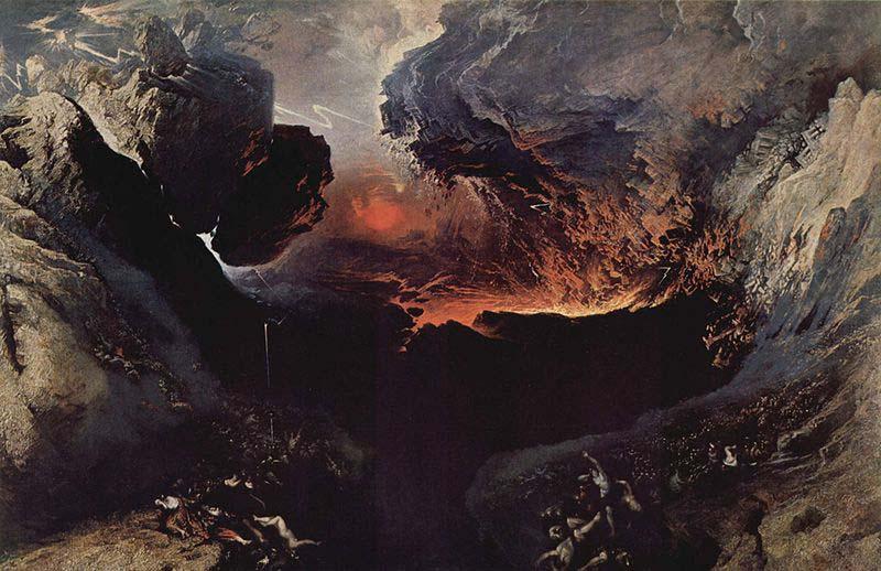 John Martin Der grobe Tag des gottlichen Zorns oil painting image